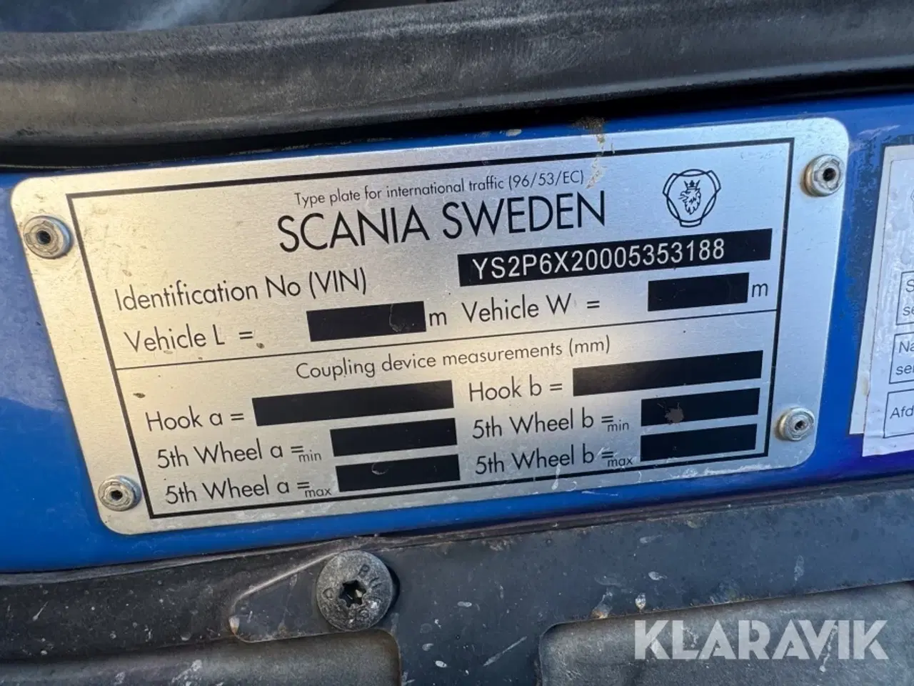 Billede 7 - Slamsuger Scania N331