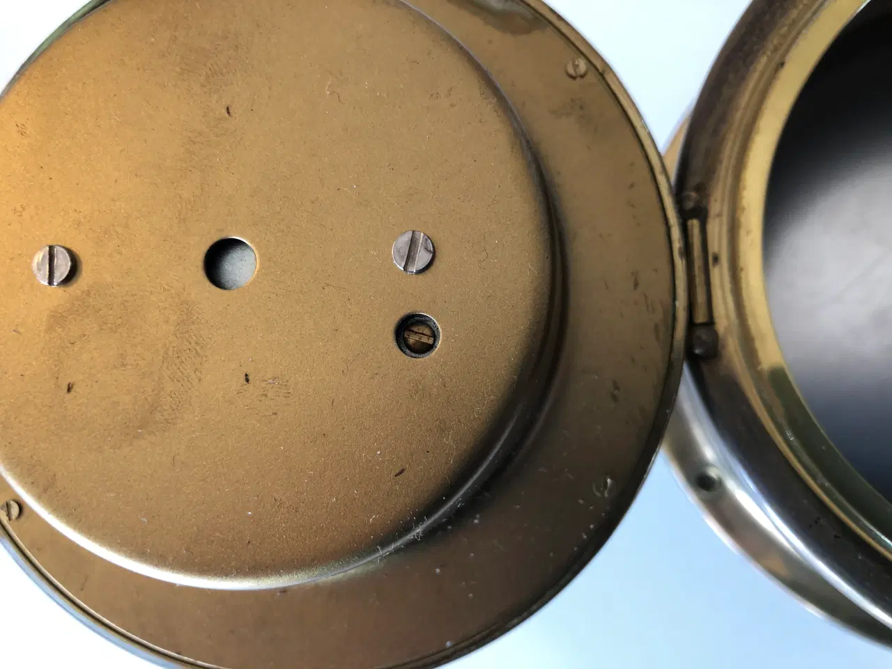 Billede 9 - Skibs barometer med flot patina