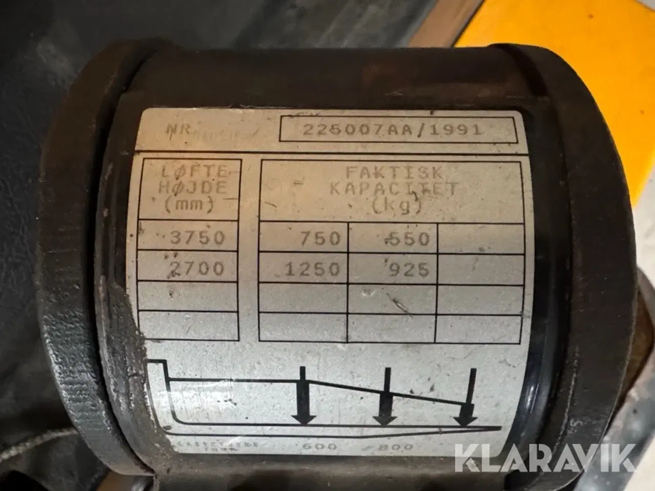 Billede 7 - El palleløfter BT Products LSF 1250 E/ 100