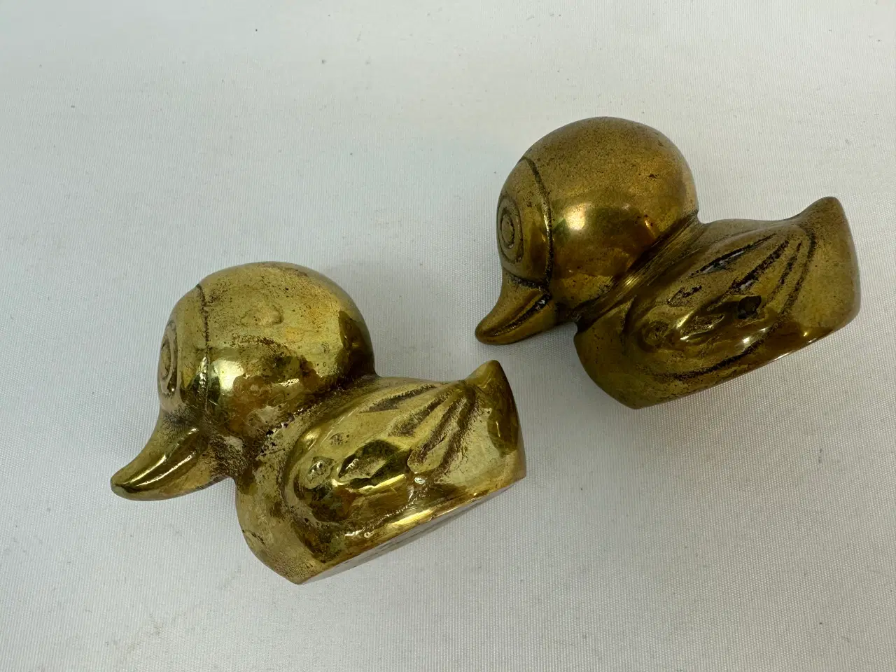 Billede 8 - 2 stk. vintage messing ænder