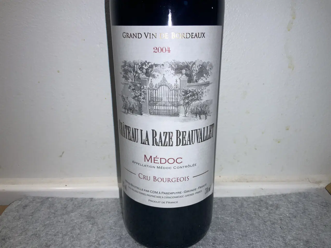 Billede 1 - Château La Raze Beaulieu Médoc rødvin fra 2004