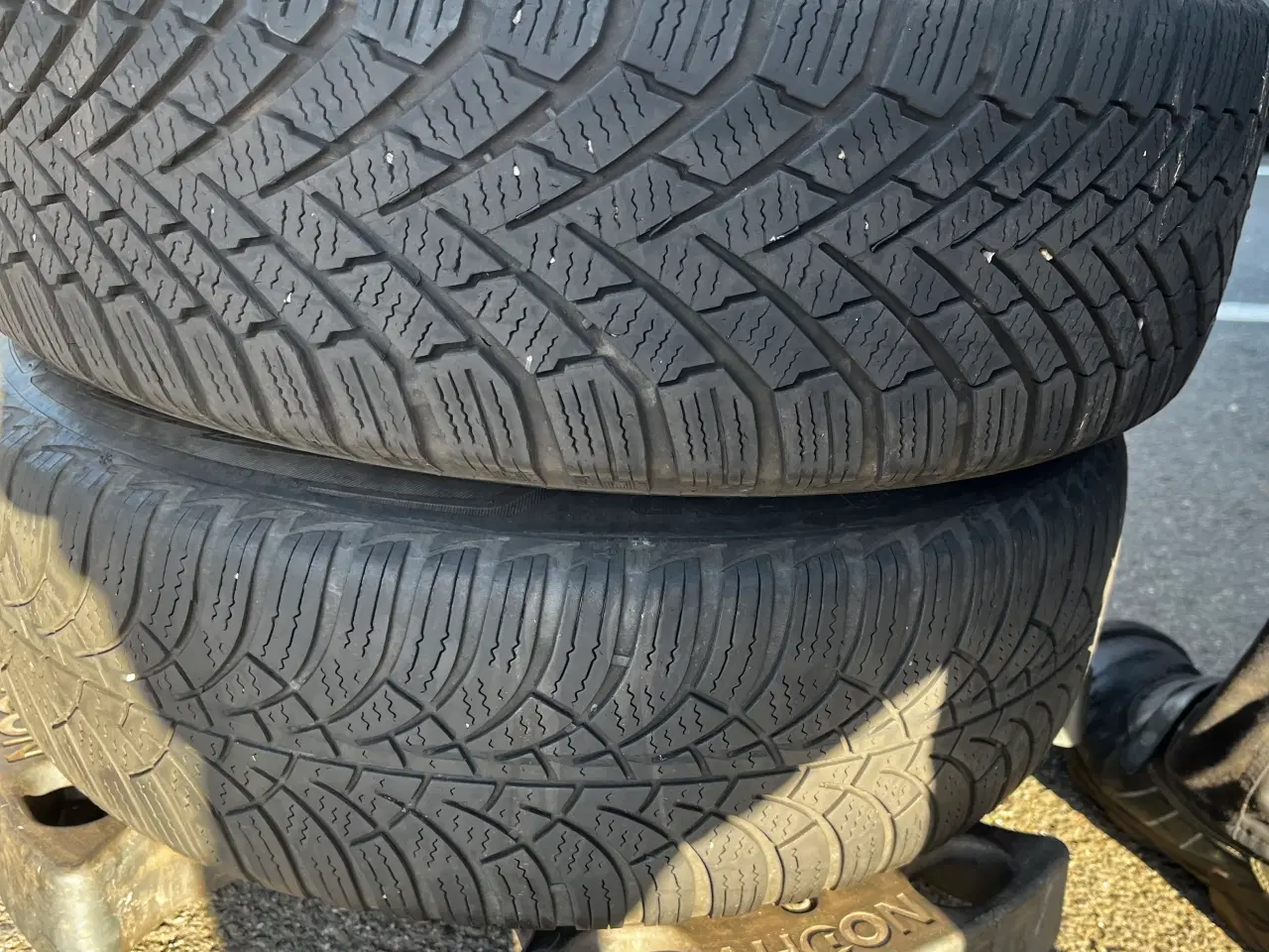 Billede 2 - 15” originale Skoda Fabia alufælge med vinterdæk