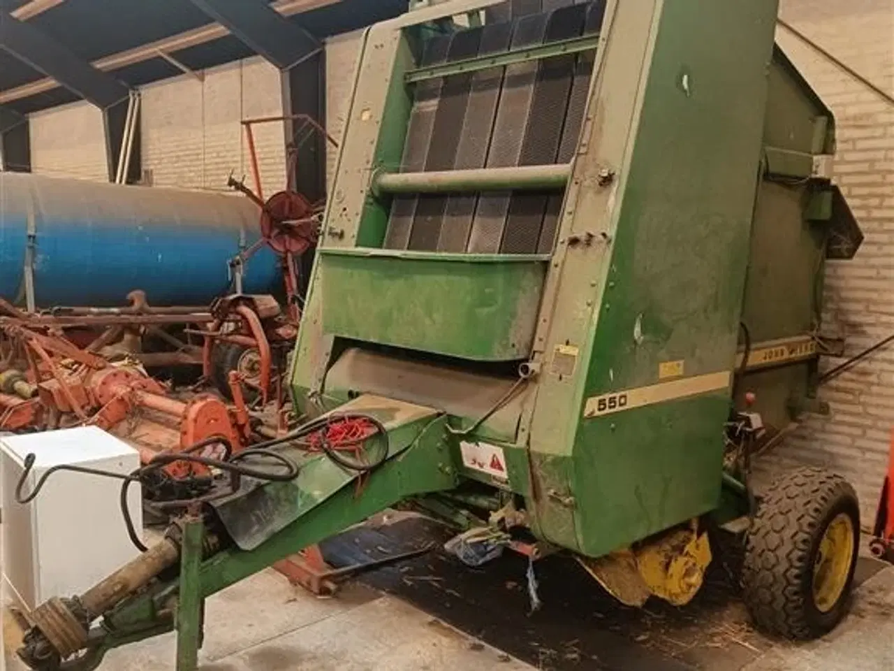 Billede 1 - John Deere 550 Rundballepresser med garnbinder