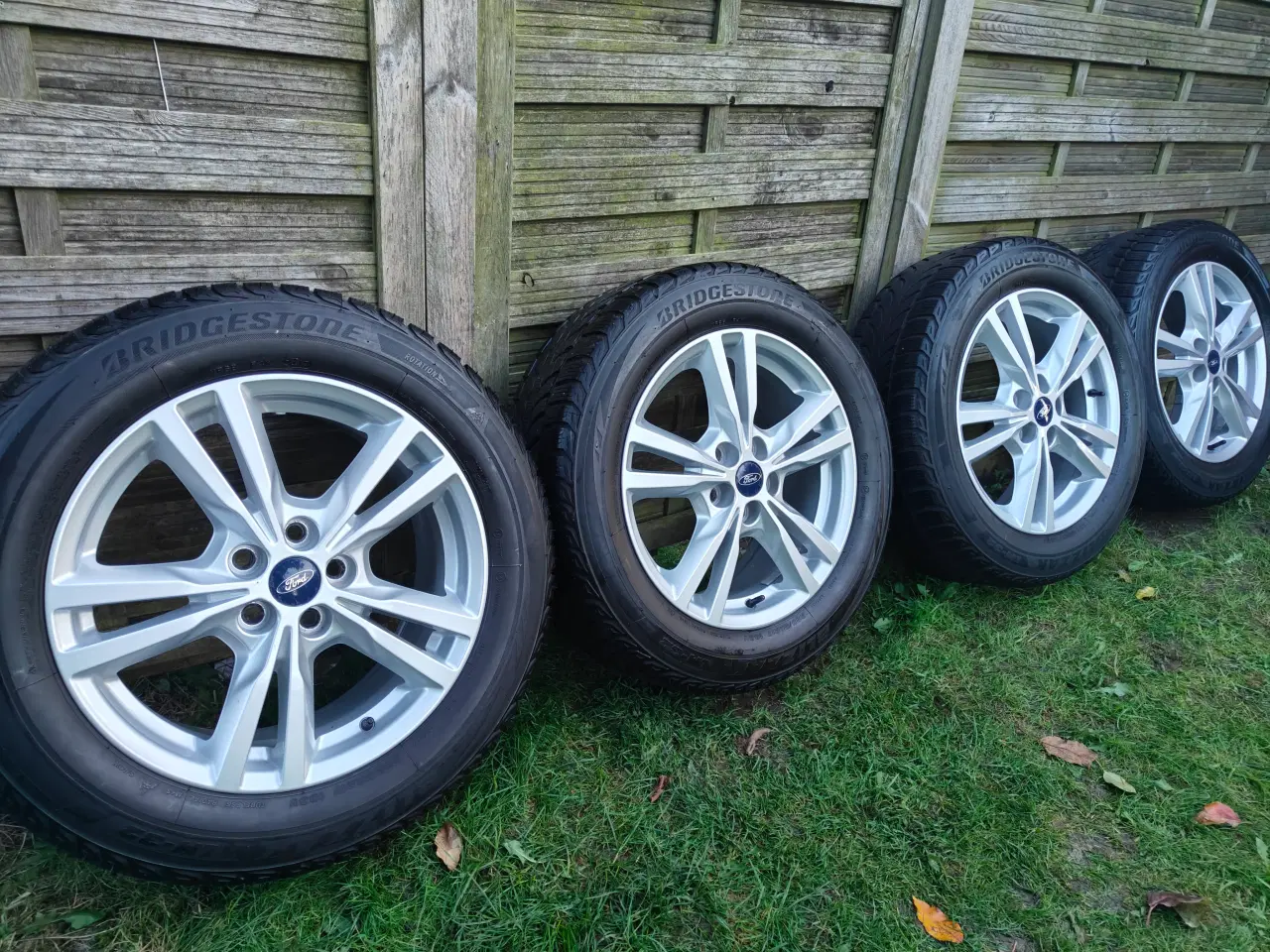 Billede 7 - 5x108 17" Bridgestone vinterdæk ET55 2200kr 