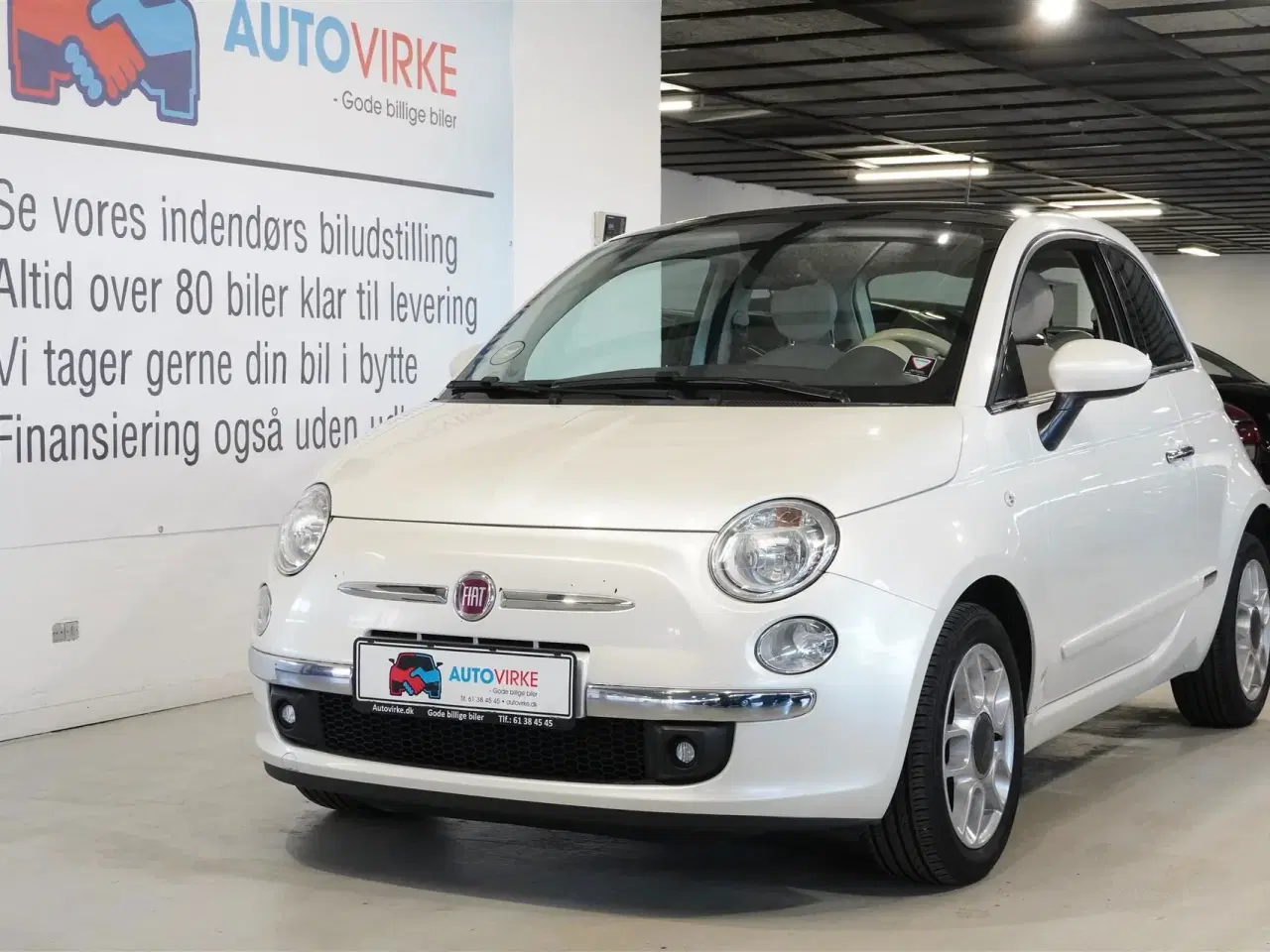 Billede 2 - Fiat 500 1,2 Lux 69HK 3d