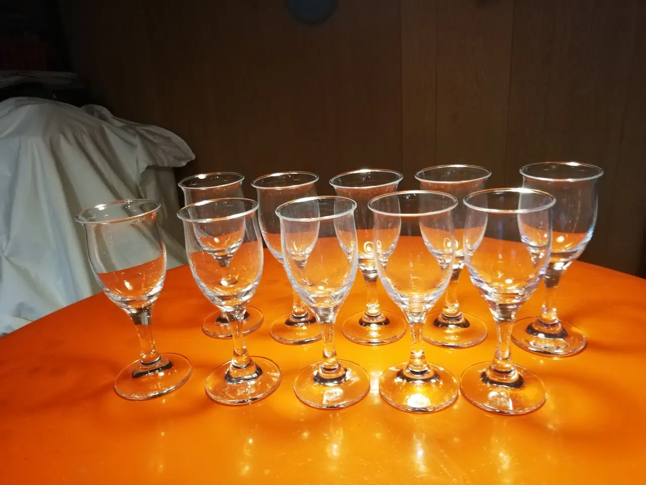 Billede 2 - 10 Ideelle rødvinsglas fra Holmegaard Glasværk 