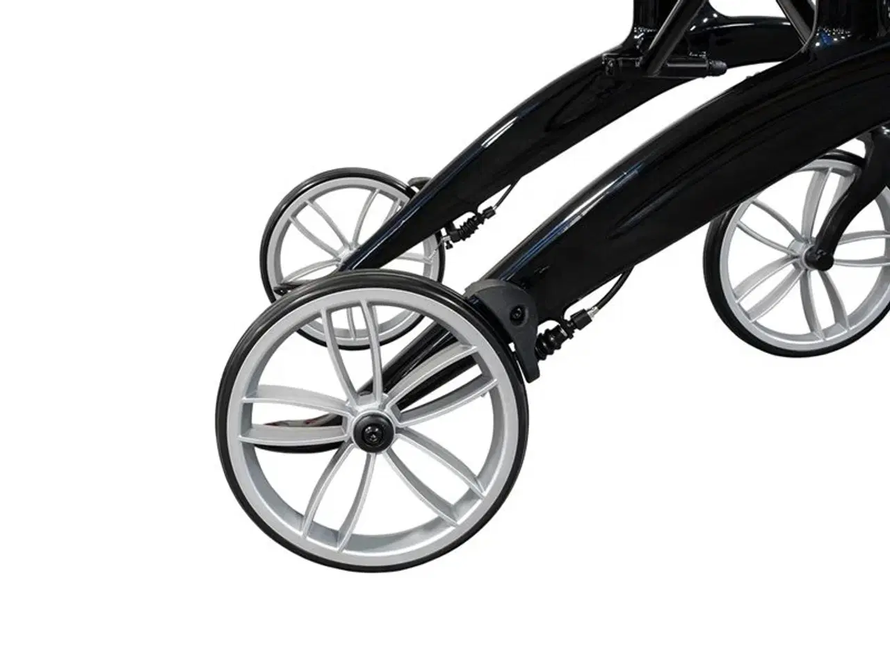 Billede 8 - Lindebjerg Rollator HF 350 letvægt - Sort