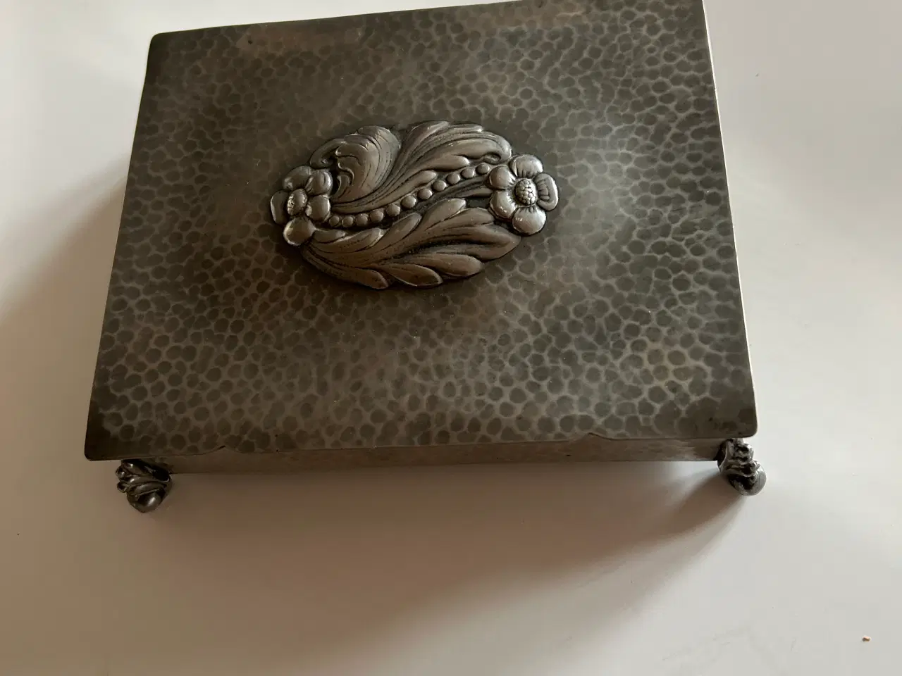 Billede 1 - Tin cigaret- / tobak skrin