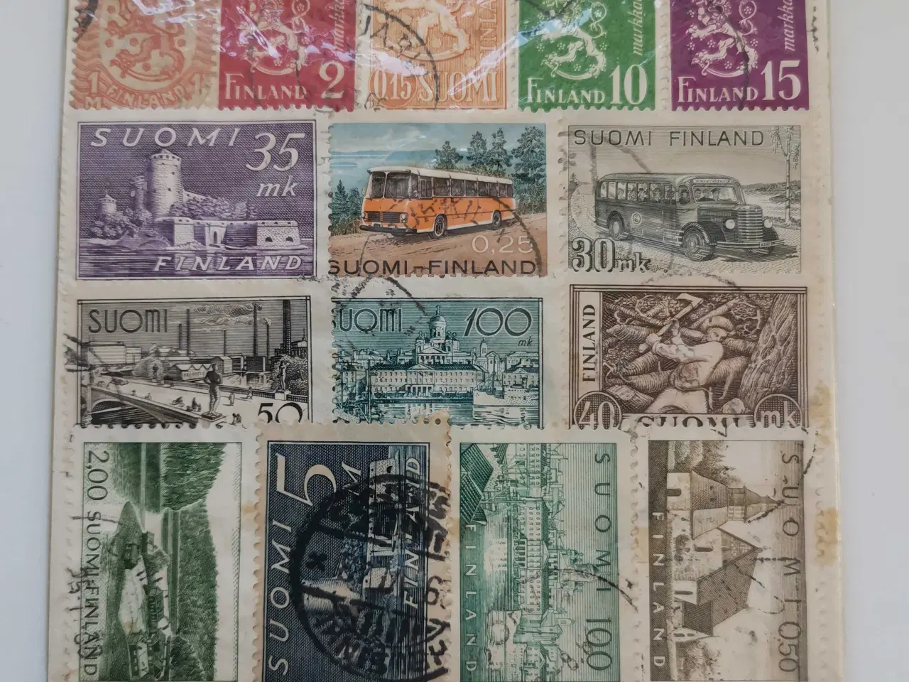 Billede 1 - Finske frimærker
