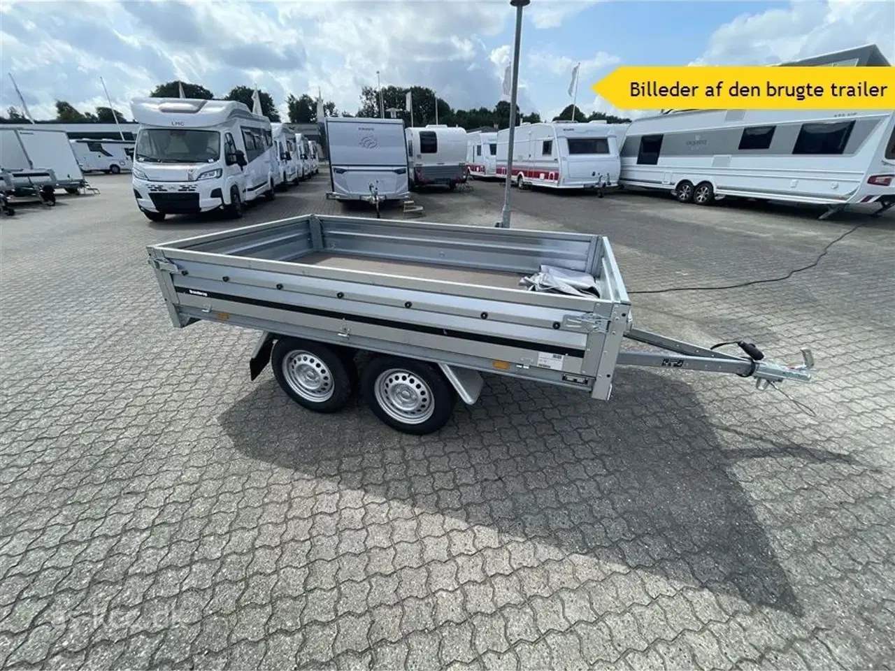 Billede 1 - 0 - Brenderup 3251 S   BRUGT Brenderup 3251 S 750kg m. flad presenning