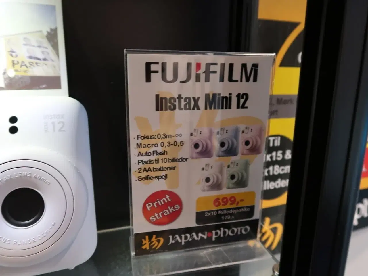 Billede 2 - Kamera FUJIFILM Instax Mini 12