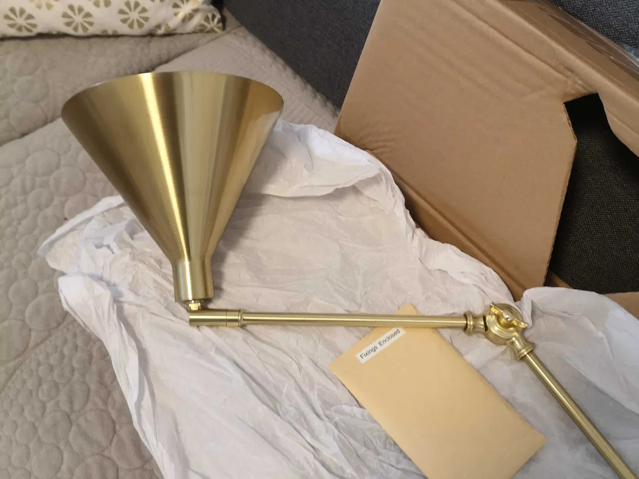 Billede 5 - Ellos Home Væglampe Jordan Stor