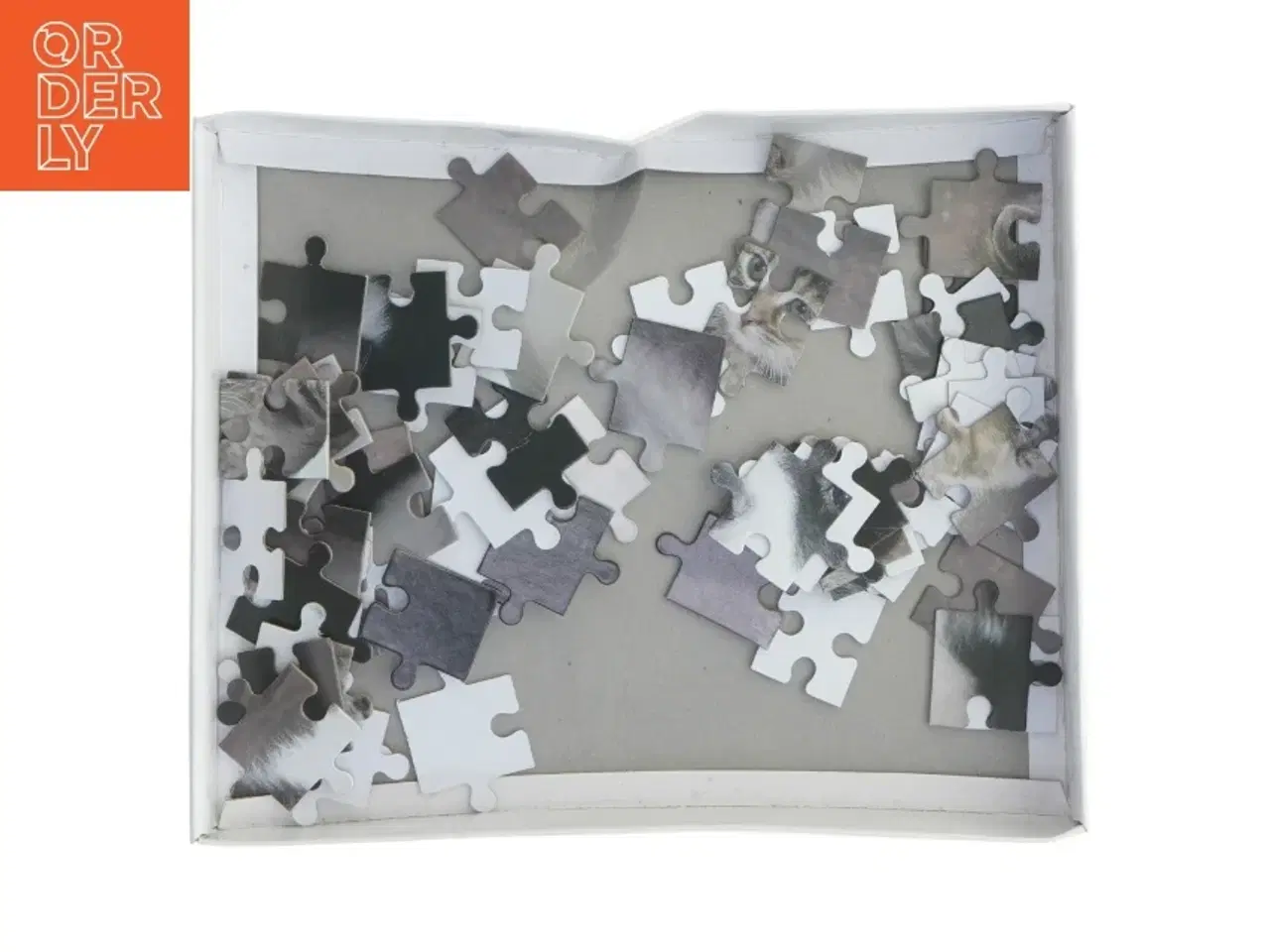 Billede 2 - Puslespil med hund og kat (str. 60 brikker)