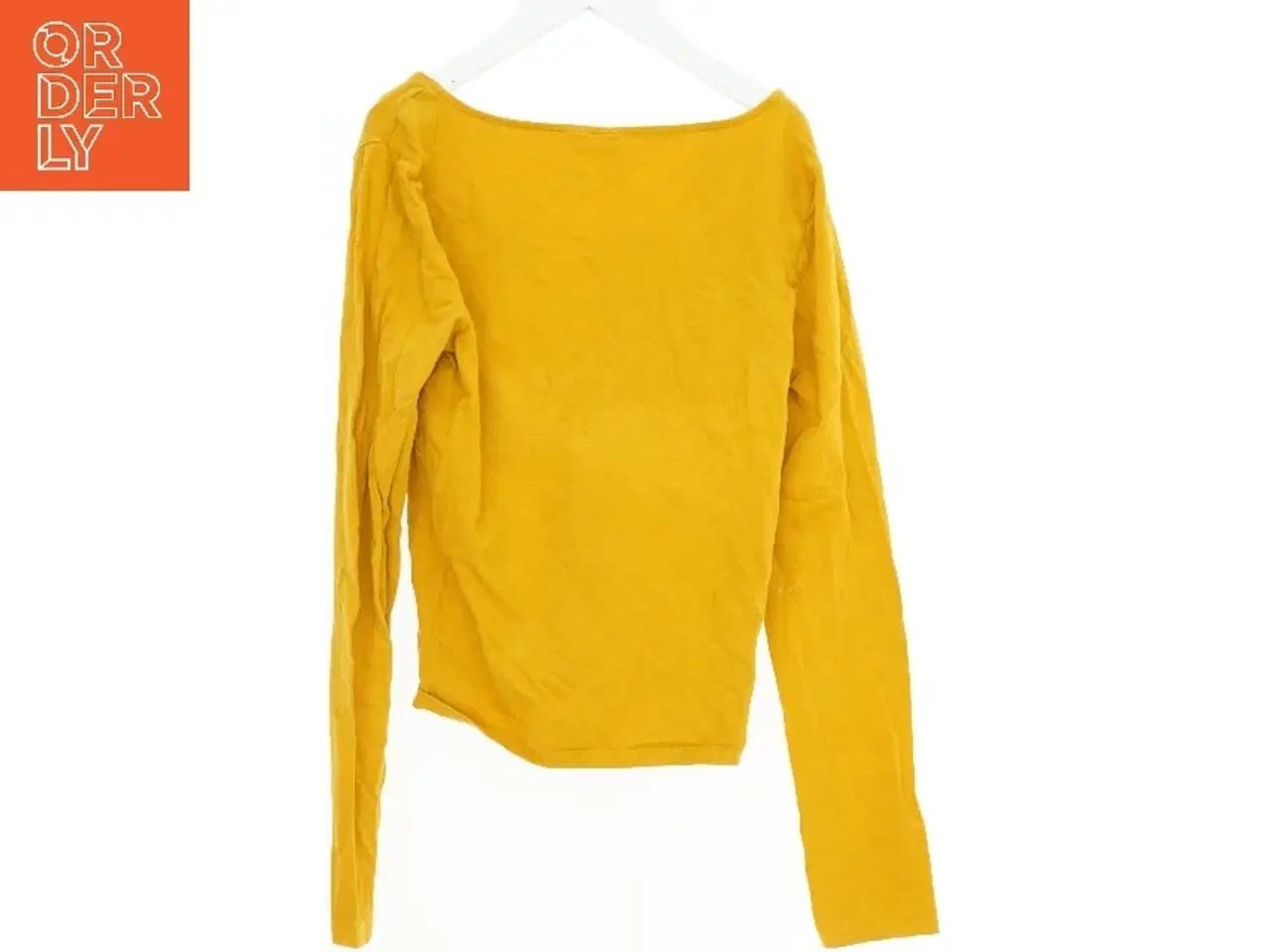 Billede 2 - Gul V-hals bluse fra H&M (str. M)