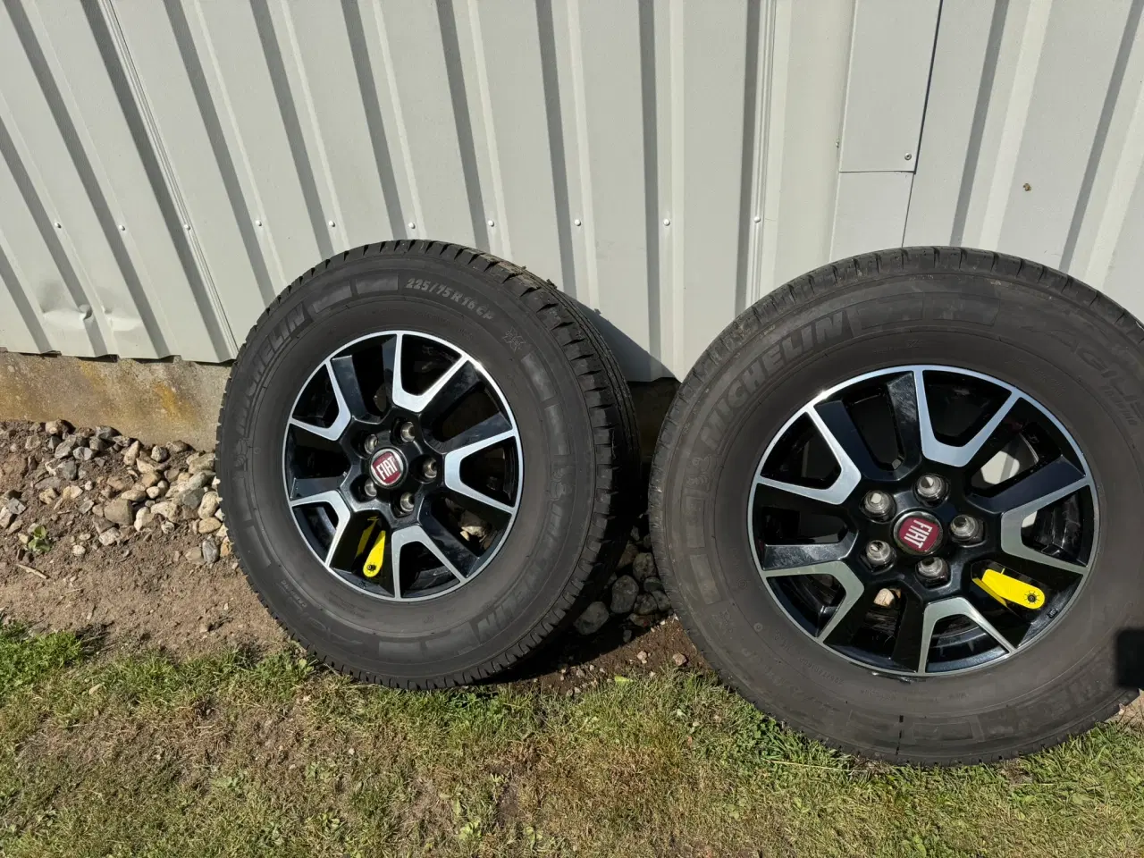 Billede 7 - Fiat Ducato 16" alu-fælge og dæk, originale