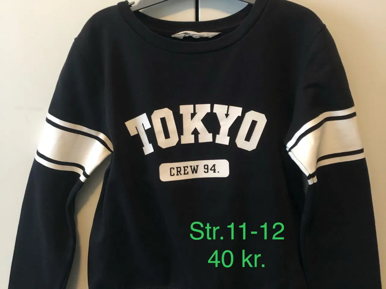 Billede 1 - H&M sweatshirt m/tryk “Tokyo” str. 11-12 