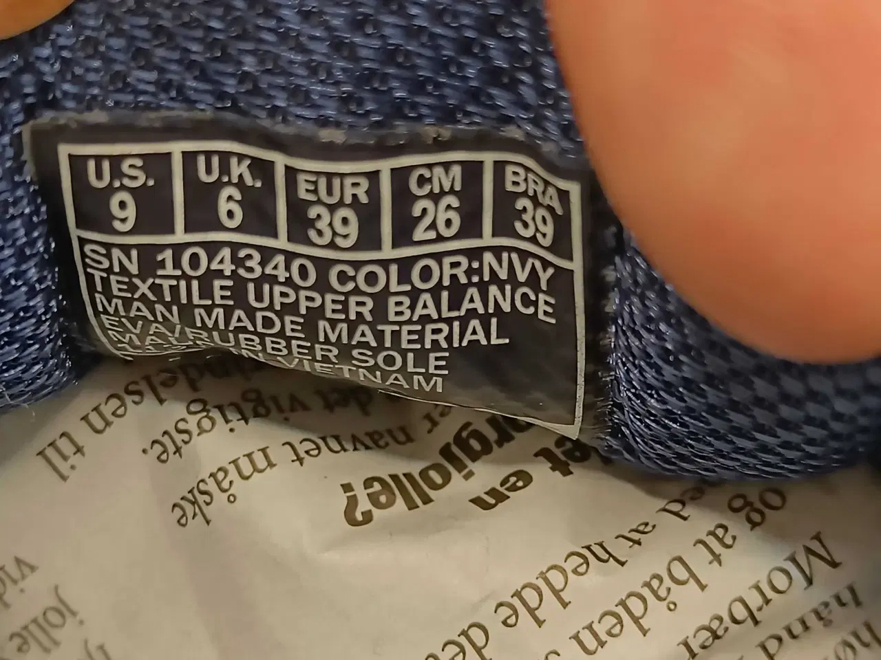 Billede 7 - Skechers blå og sort 39str 