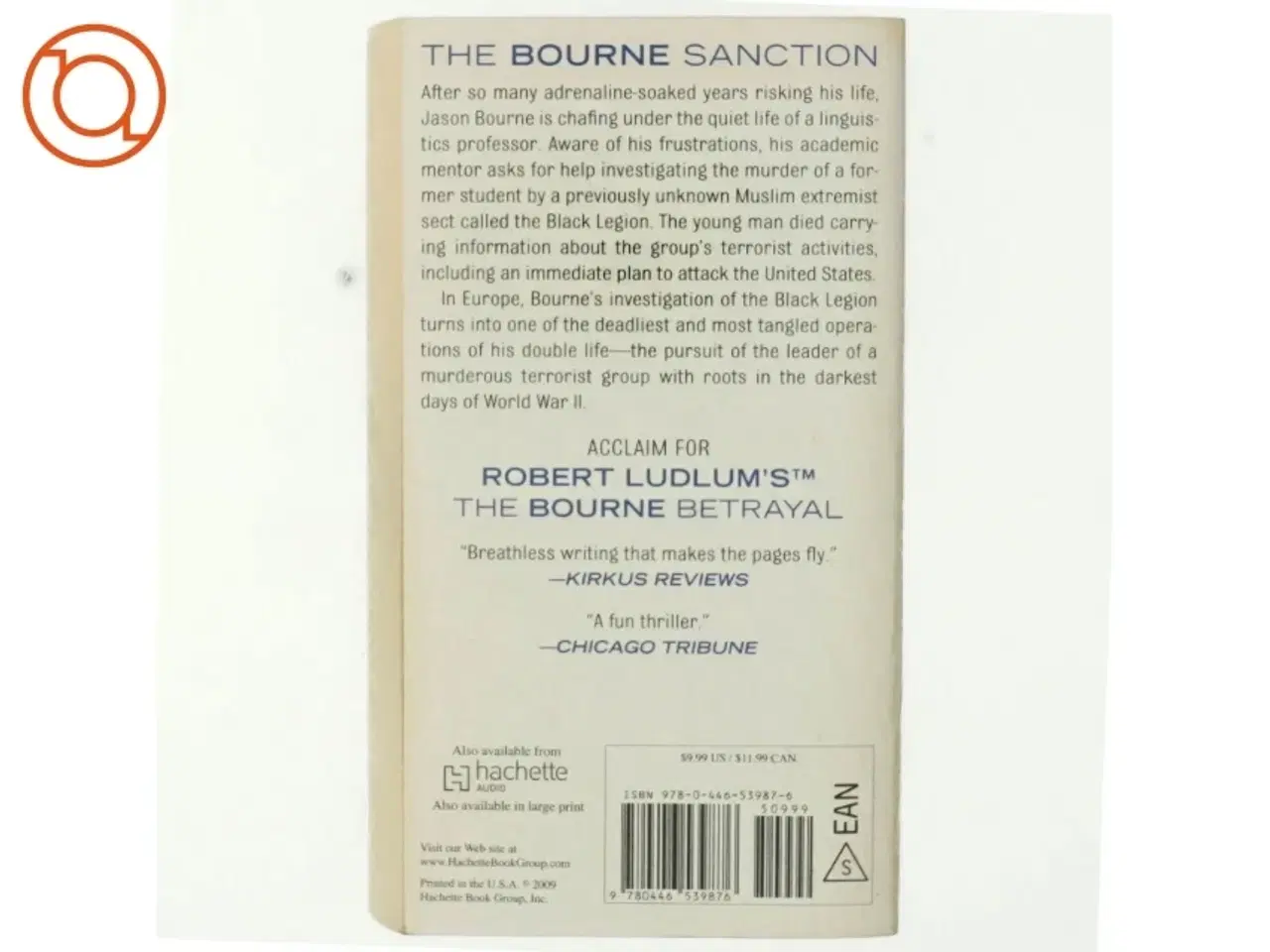 Billede 3 - Robert Ludlum&#39;s (TM) The Bourne Sanction af Robert Ludlum, Eric Van Lustbader (Bog)