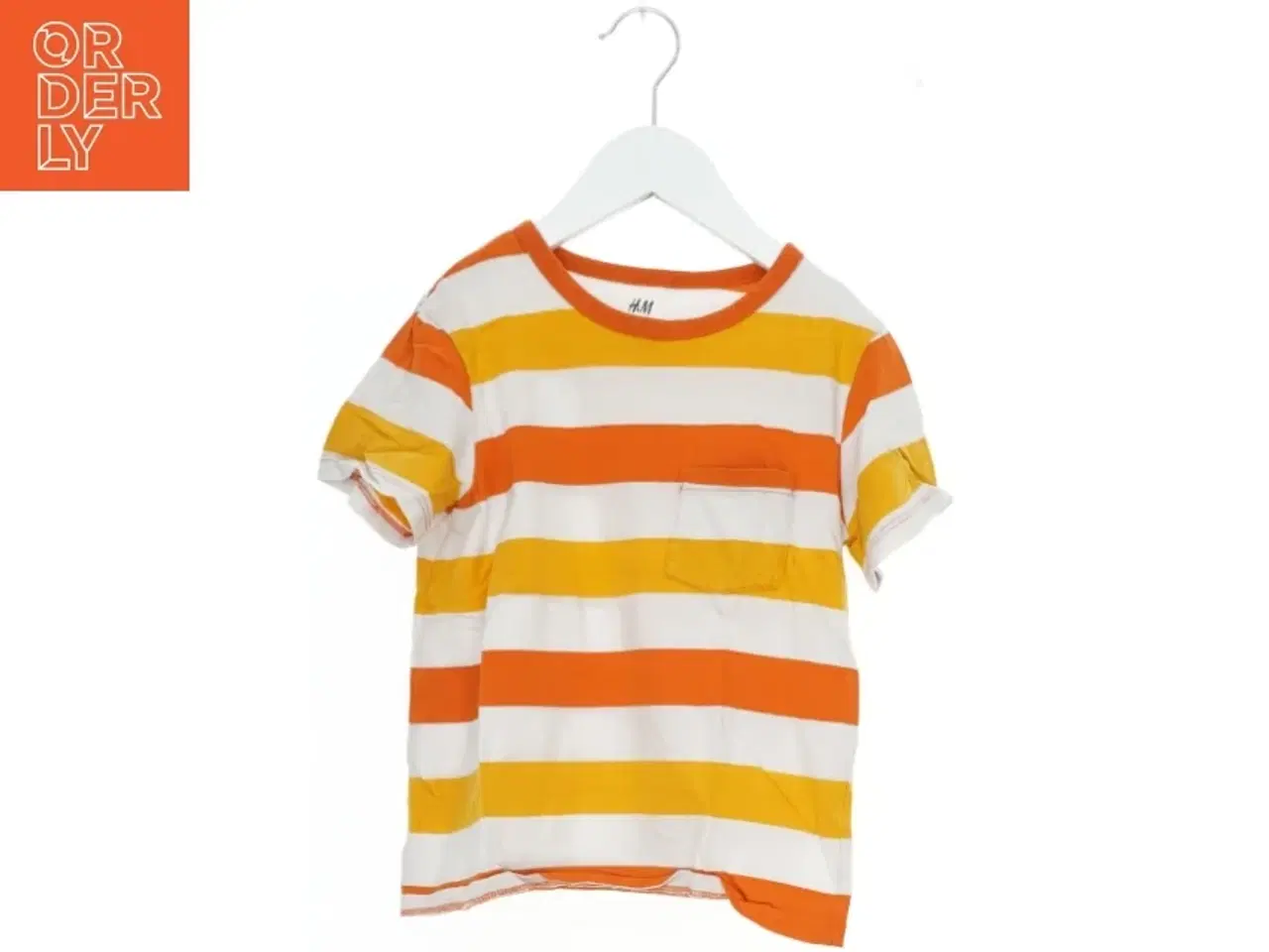 Billede 1 - Stribet T-Shirt fra H&M (str. 122)