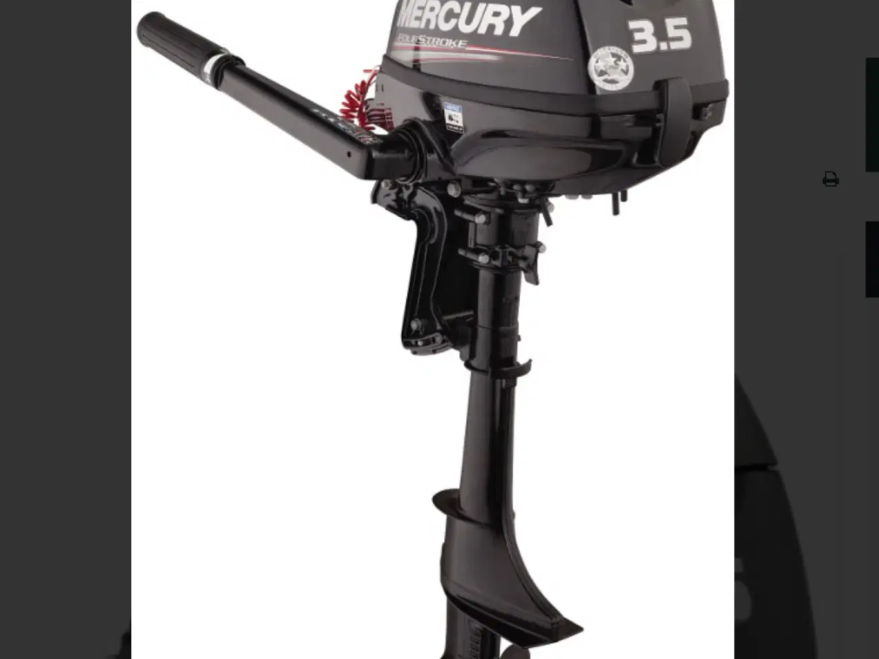 Billede 1 - Mercury F 3.5 MH