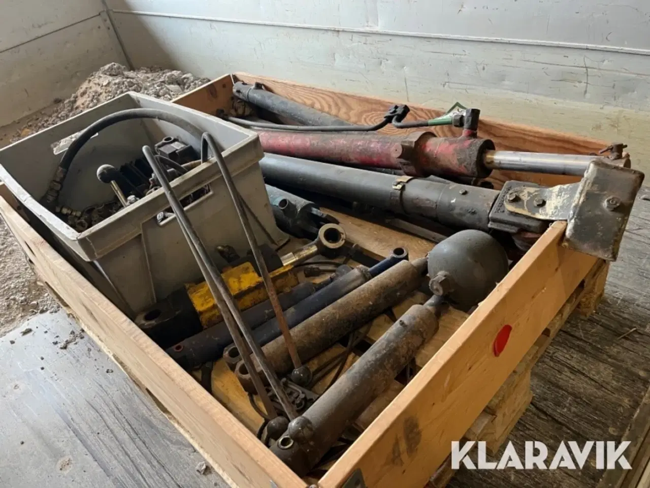 Billede 4 - Hydraulikkomponenter Diverse samlet lot