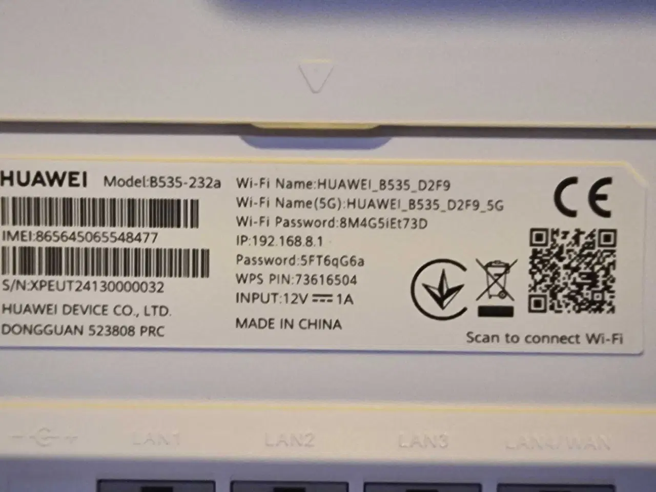 Billede 3 - Huawei Router 4G lite Model:B535-232