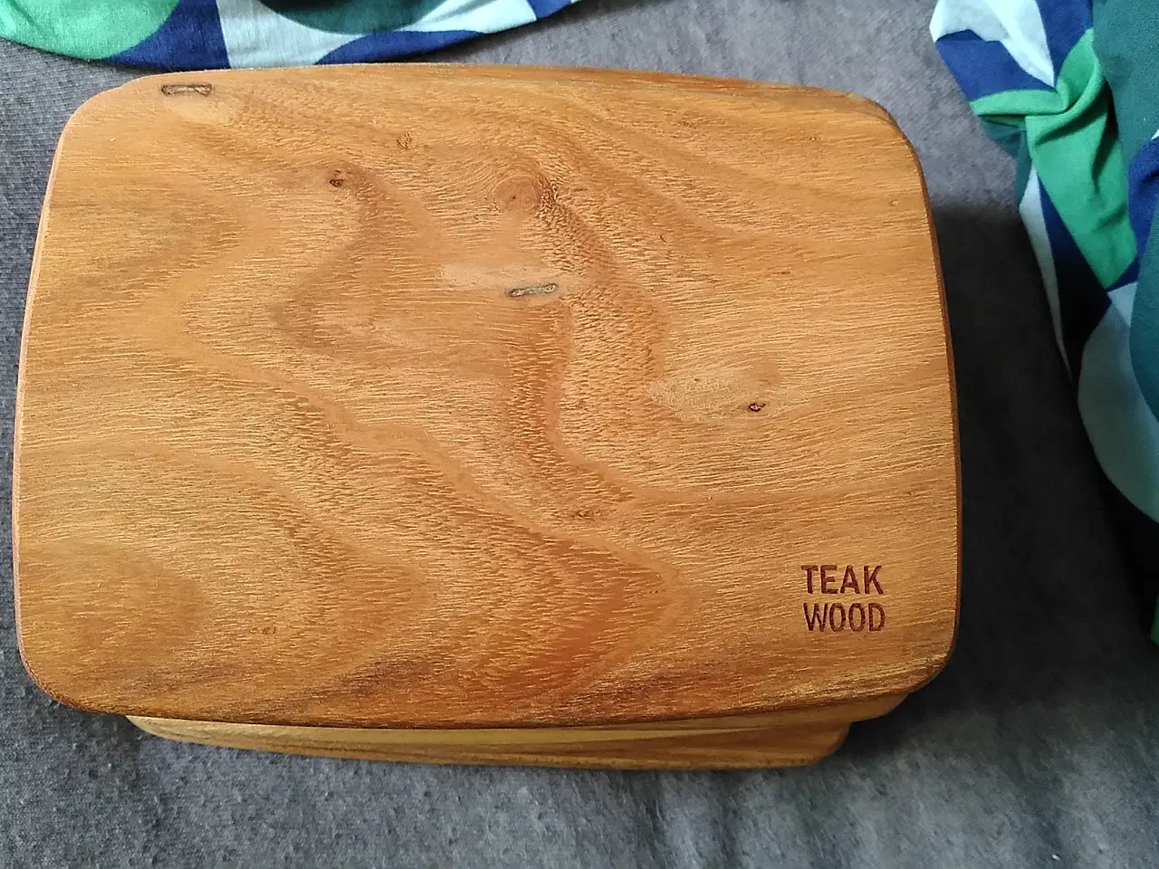Billede 1 - Teak smørrebræt, 8 stk.