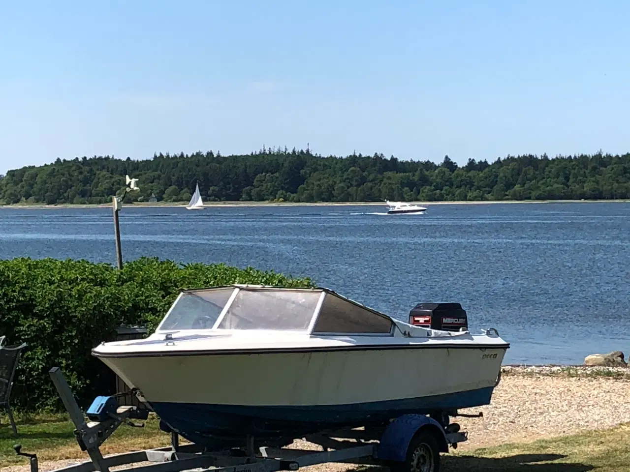 Billede 1 - Speedbåd 4 taks 60hk Mariner, powertrim+ Brenderup
