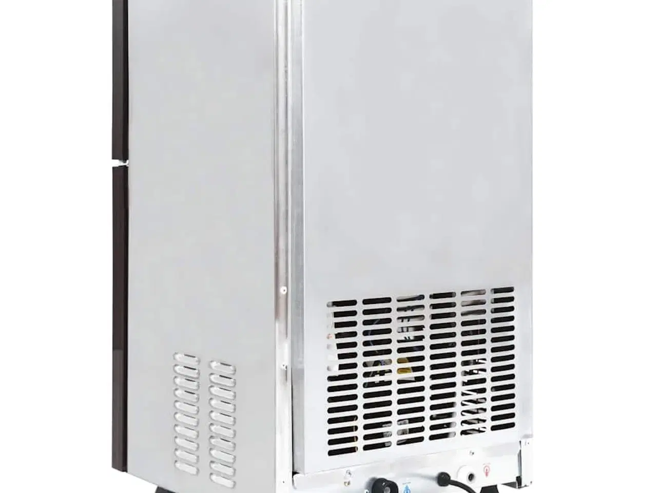 Billede 5 - Isterningmaskine med dør Sølv 43 x 40 x 71 cm Rustfrit stål