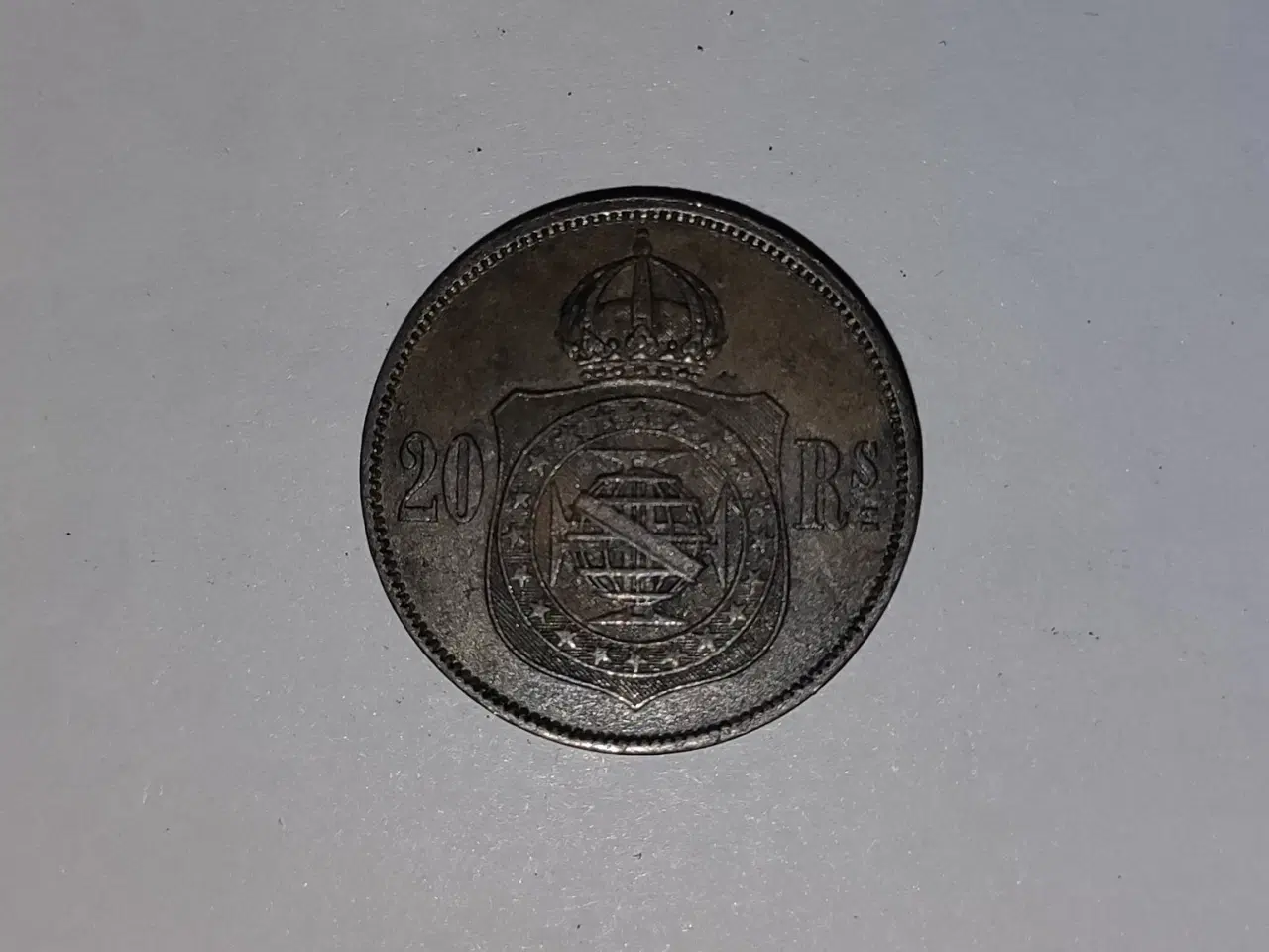 Billede 1 - 20 Reis 1868 Brazil