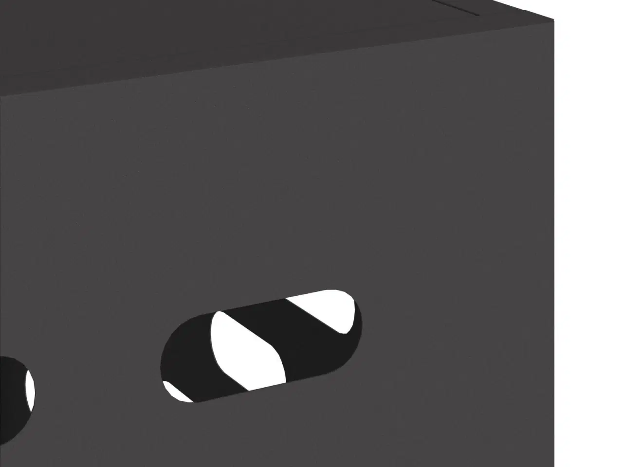 Billede 8 - Air Conditioner Cover Sort 90 x 40 x 60 cm Stål