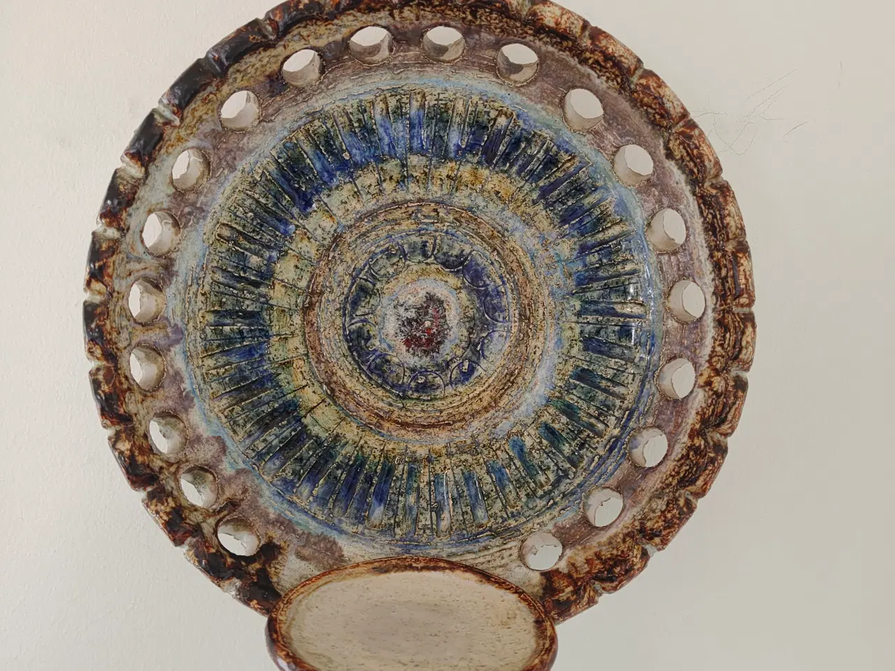 Billede 1 - Flot væglysestage af Jette Hellerøe