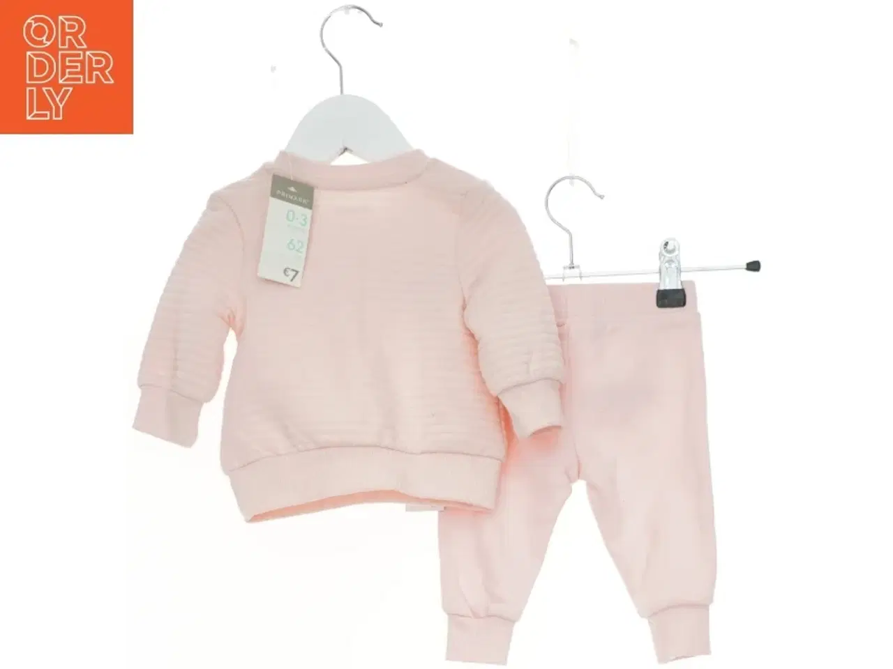 Billede 2 - Baby sæt med trøje og bukser fra Primark (str. 62)