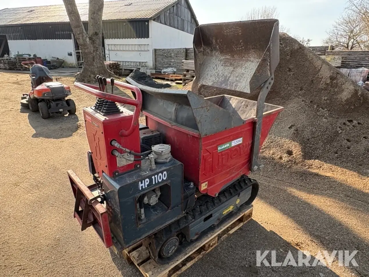 Billede 3 - Selvlæssende minidumper Hinowa HP1100