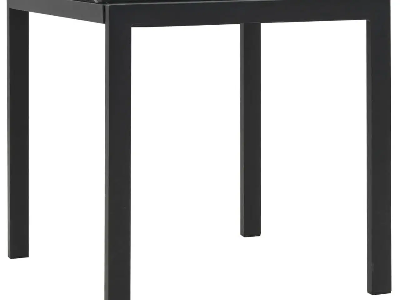 Billede 3 - Liggestole 2 stk. med bord polyrattan og textilene sort