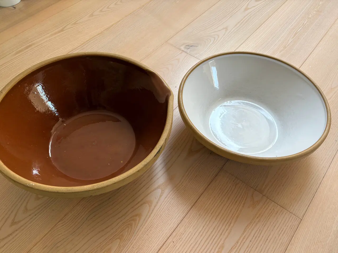 Billede 1 - Lerskåle - dejfade