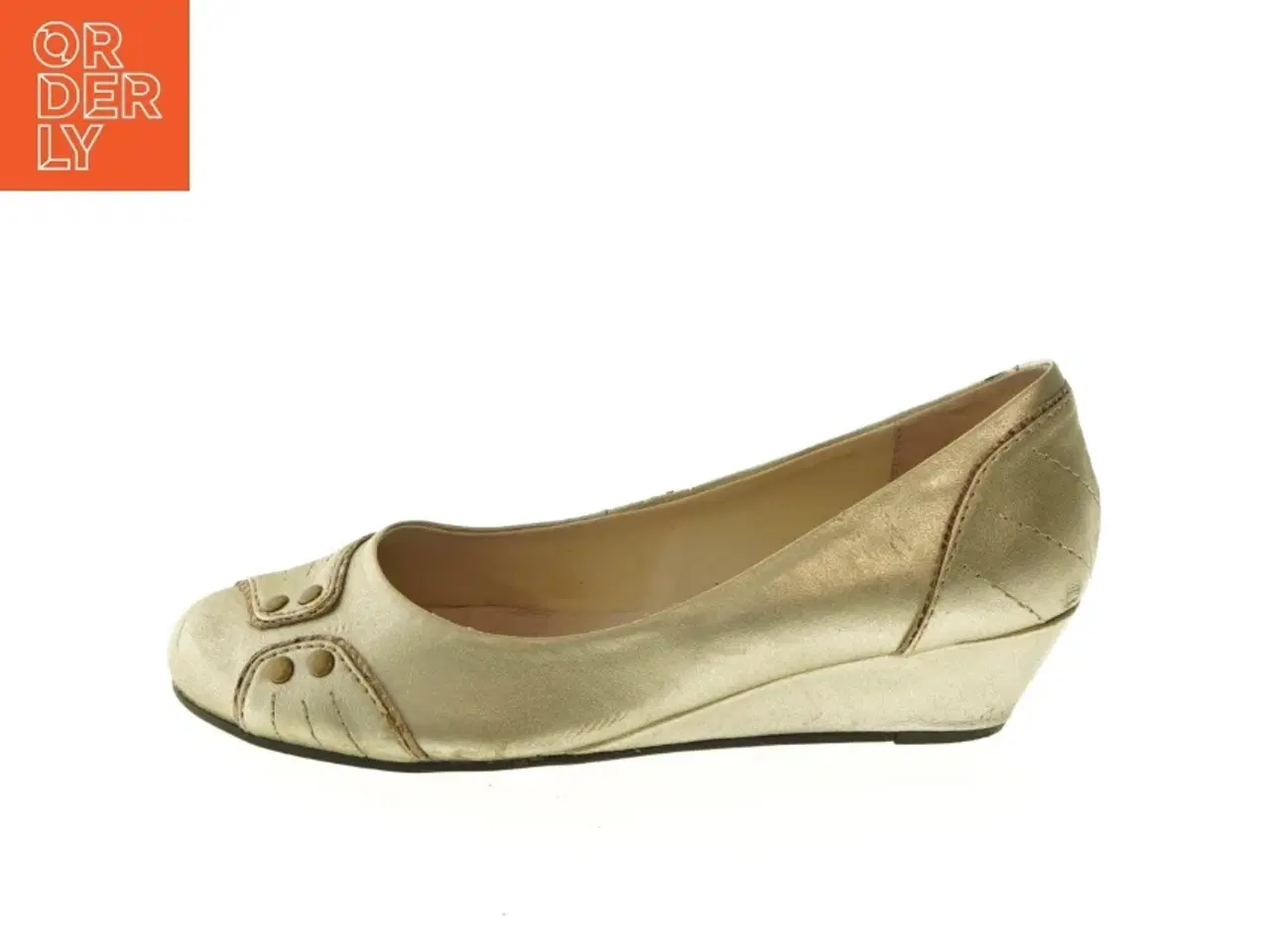 Billede 1 - Flade sko med kilehæl fra Vagabond (str. 37 )