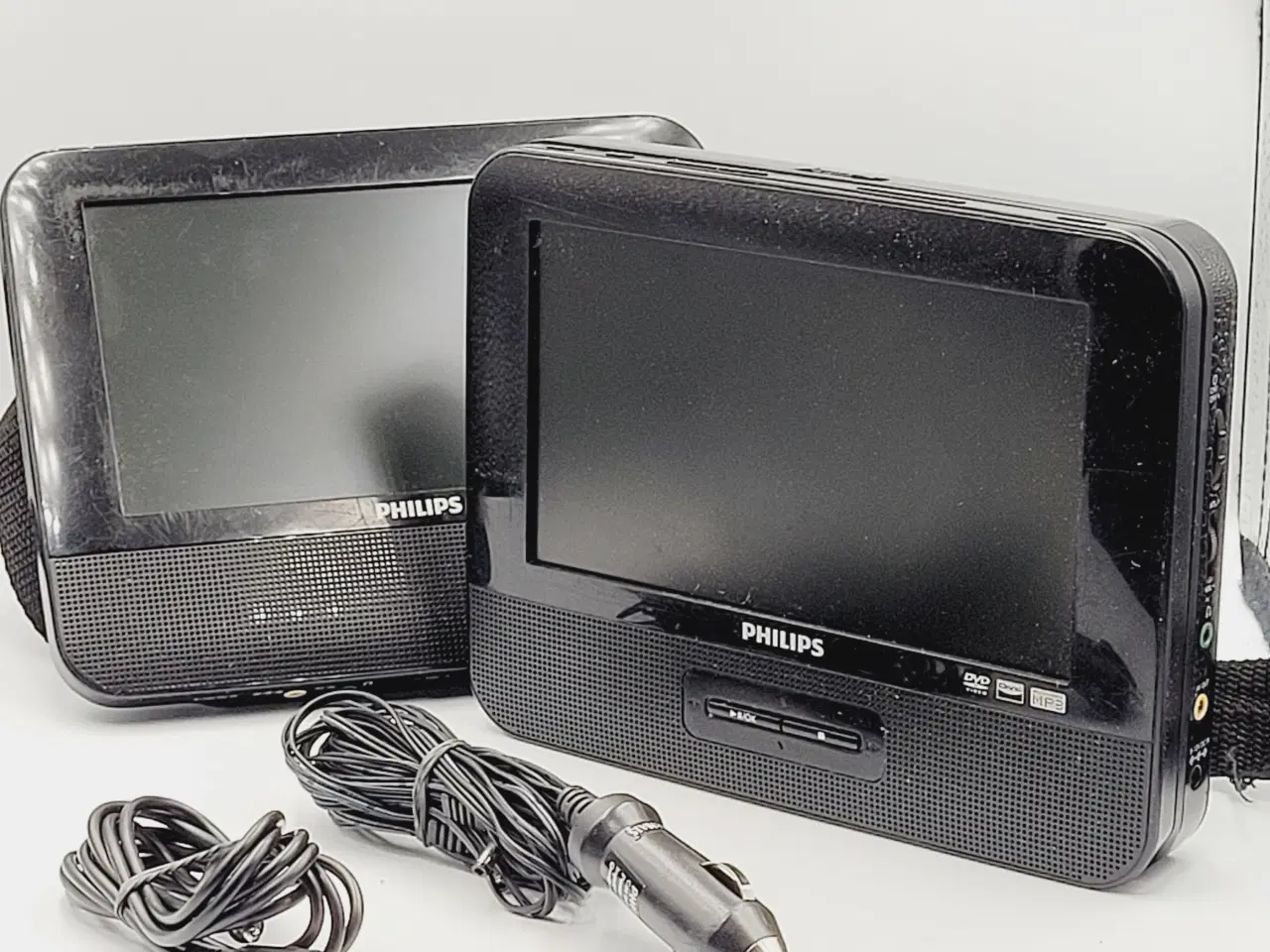 Billede 2 - ⭐️· Philips PD7022 Bærbart DVD Sæt med Biloplader