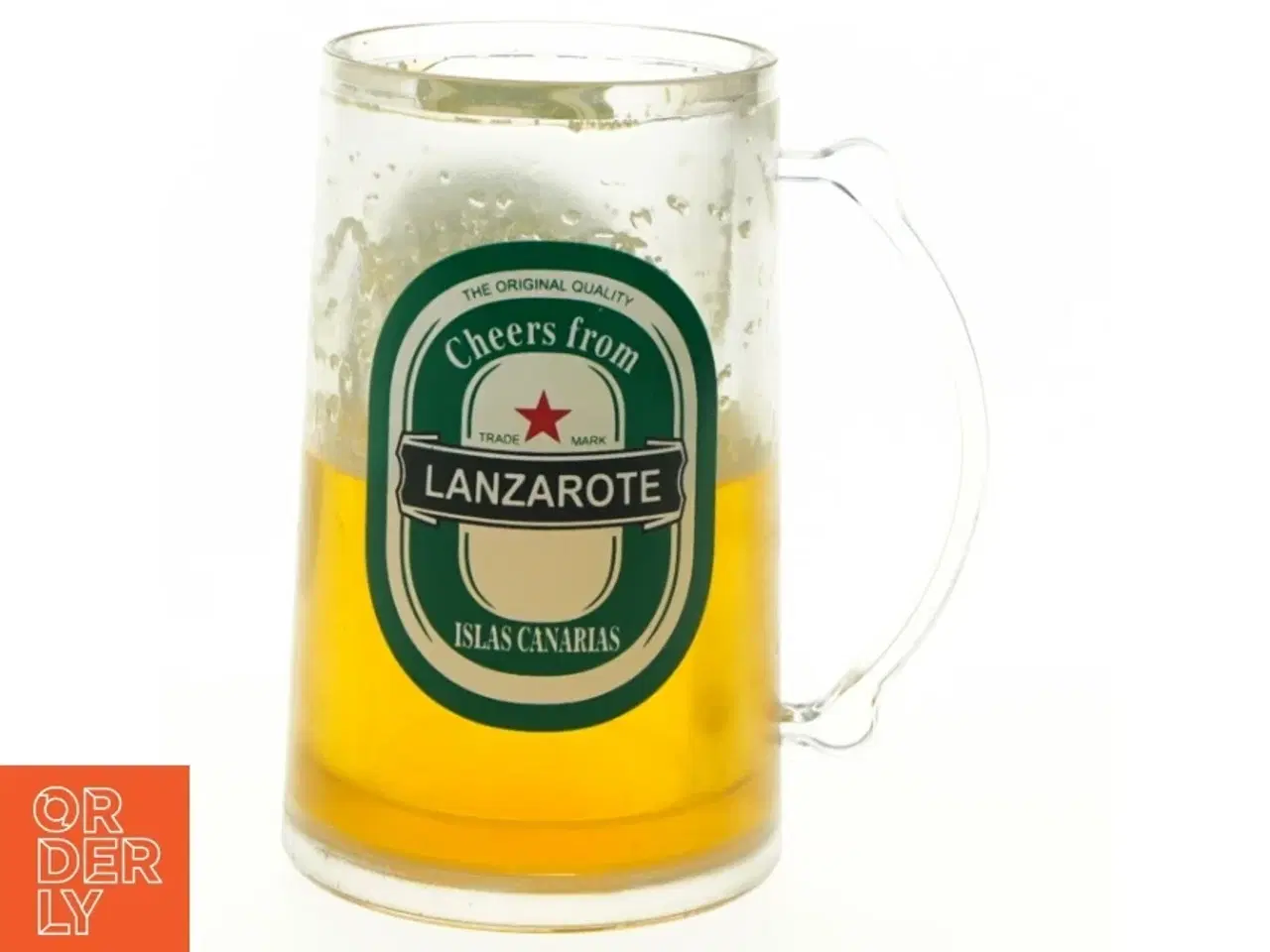 Billede 1 - Frysekrus med Lanzarote-design fra Lanzarote (str. H 15 cm)