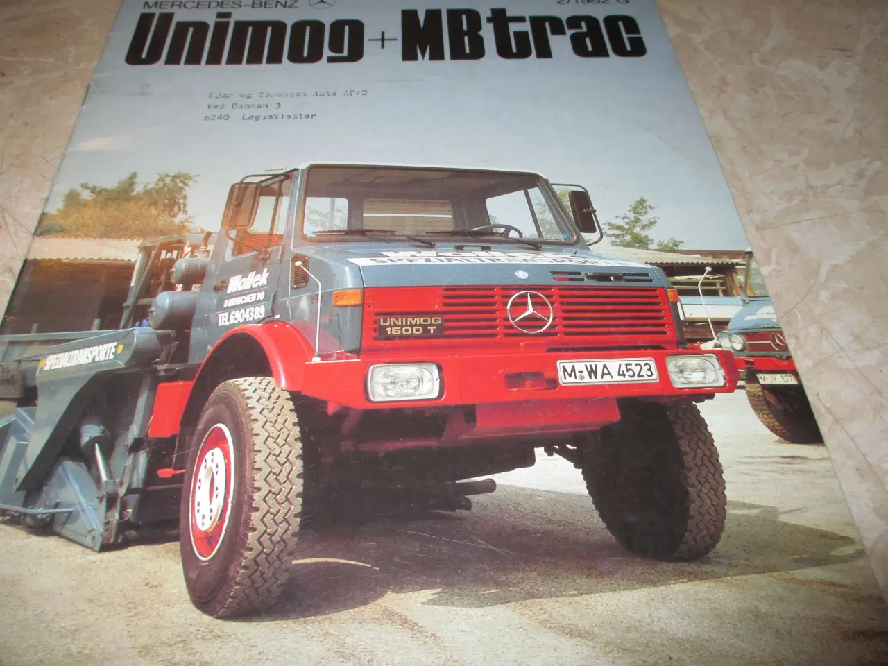 Billede 1 - Mercedes Unimog+ MB trac  brochure