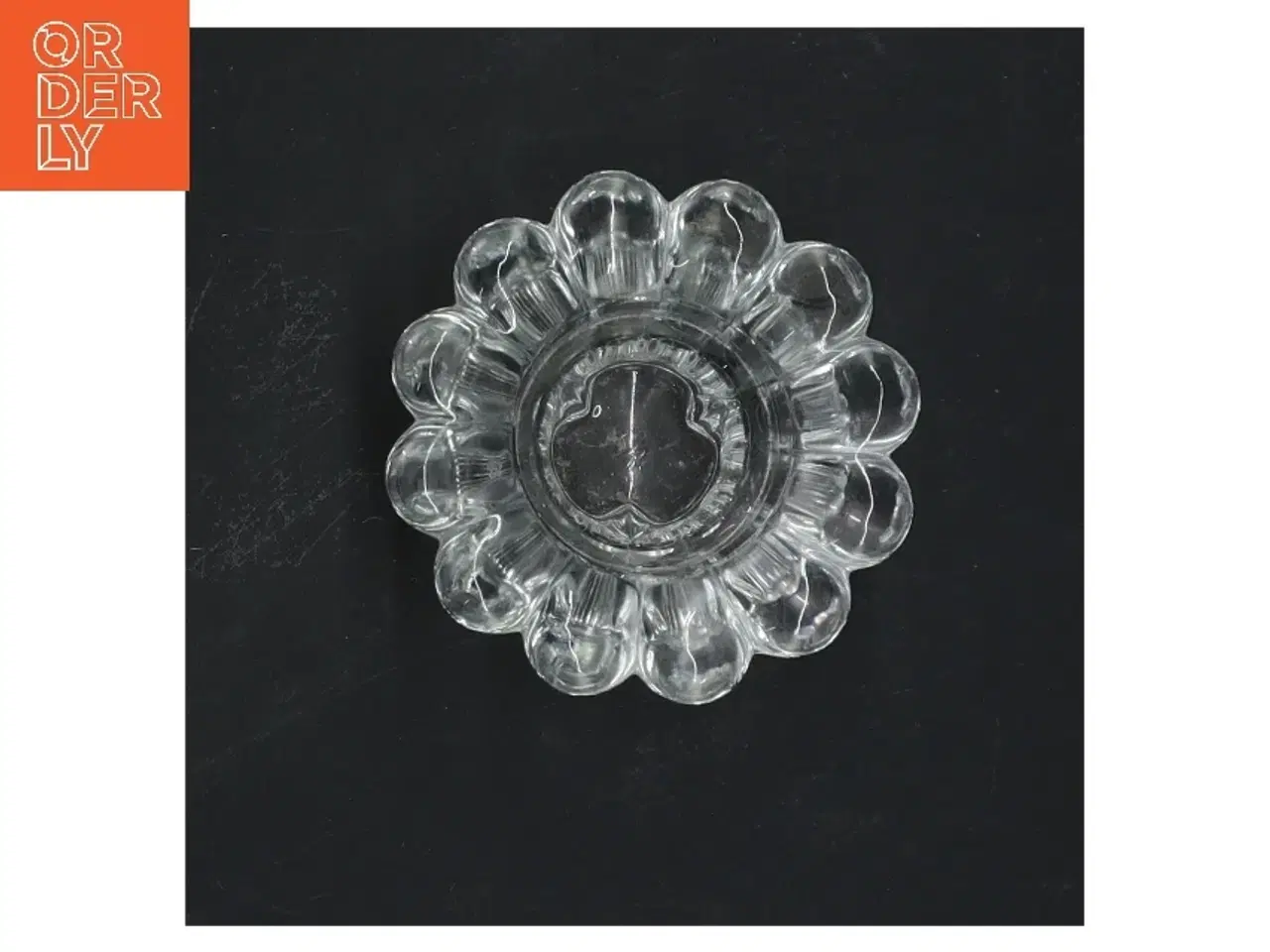 Billede 3 - Glaslysestage (str. Ø 8 cm)