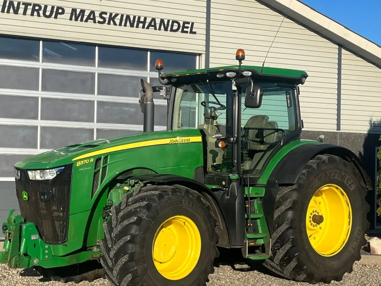 Billede 2 - John Deere 8370R Med frontlift og fuld servicehistorik