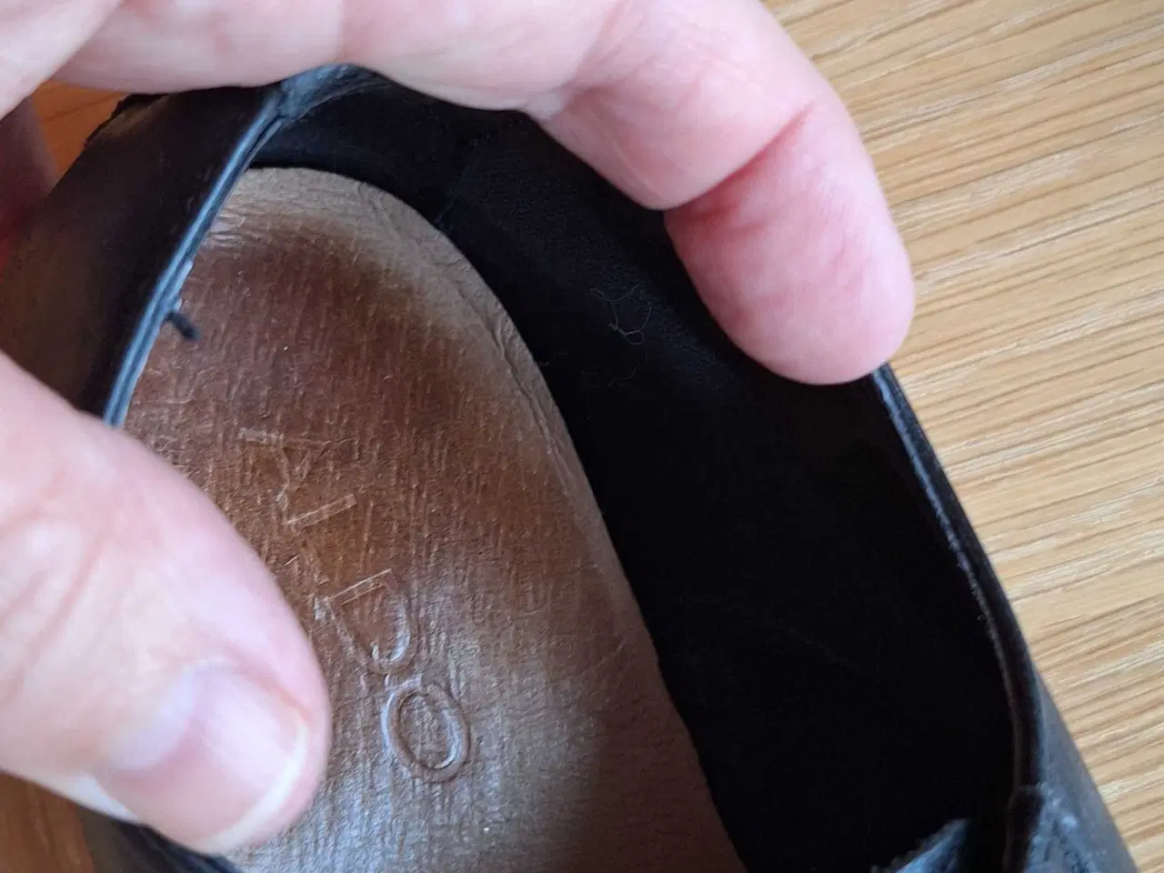 Billede 6 - Sort snøresko 