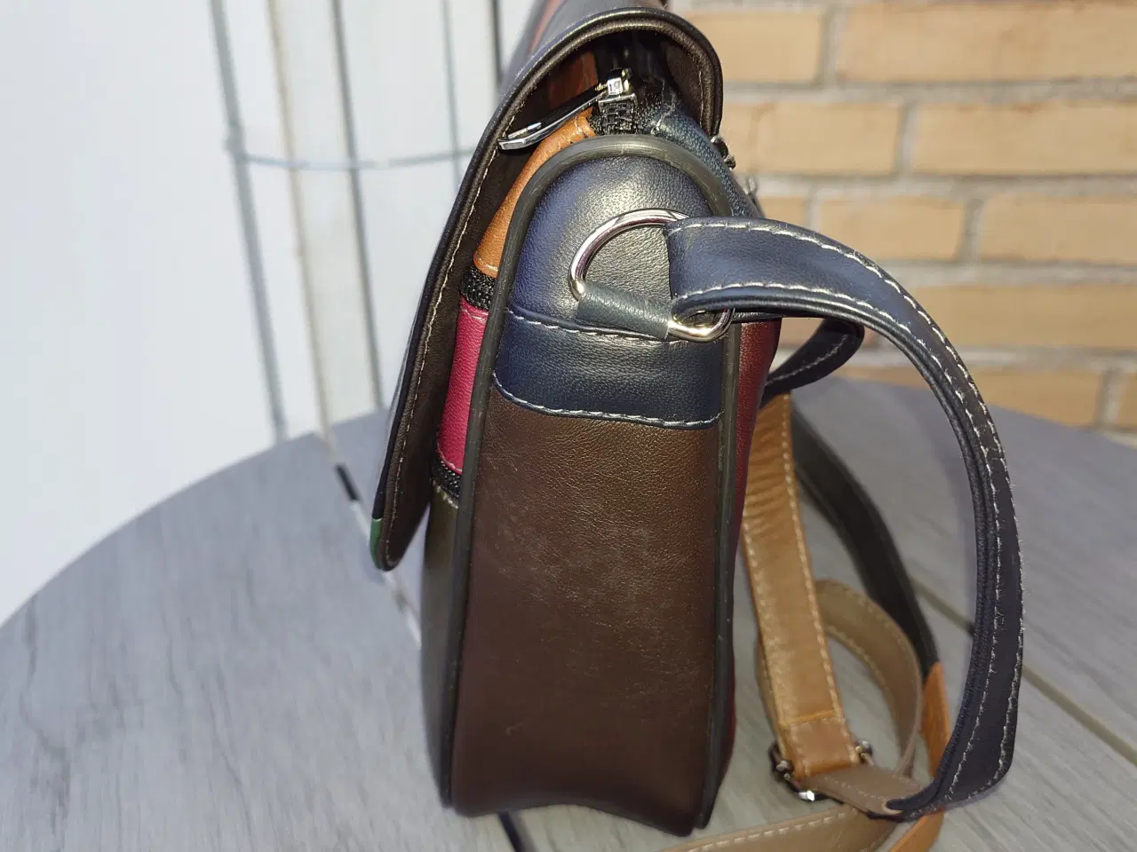 Billede 4 - Ny læder skulder taske