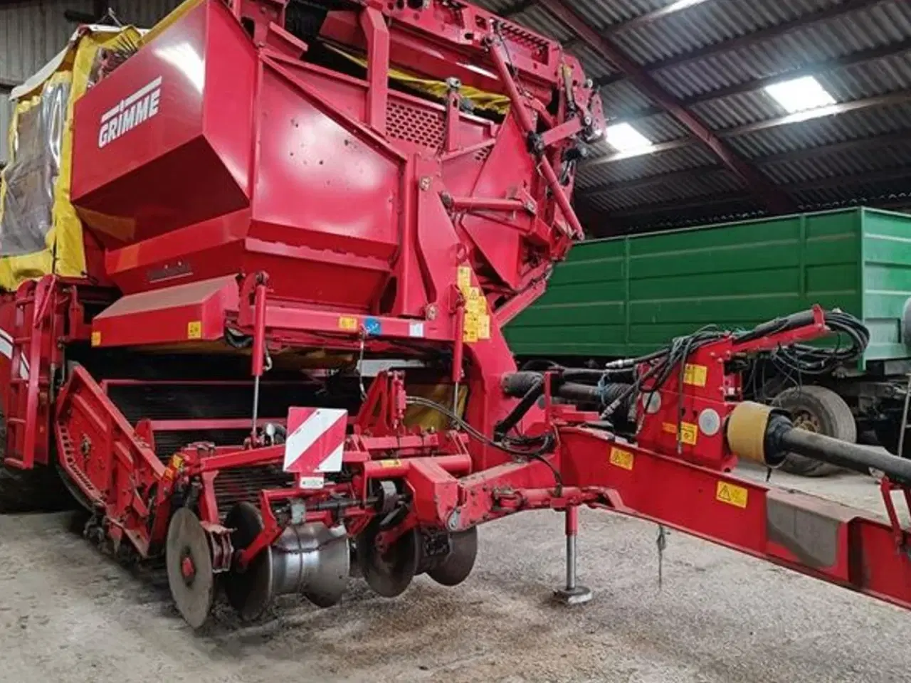 Billede 2 - Grimme SE 150-60 Grimme SE 150-60, med hjultræk og med 1700 mm indføring.