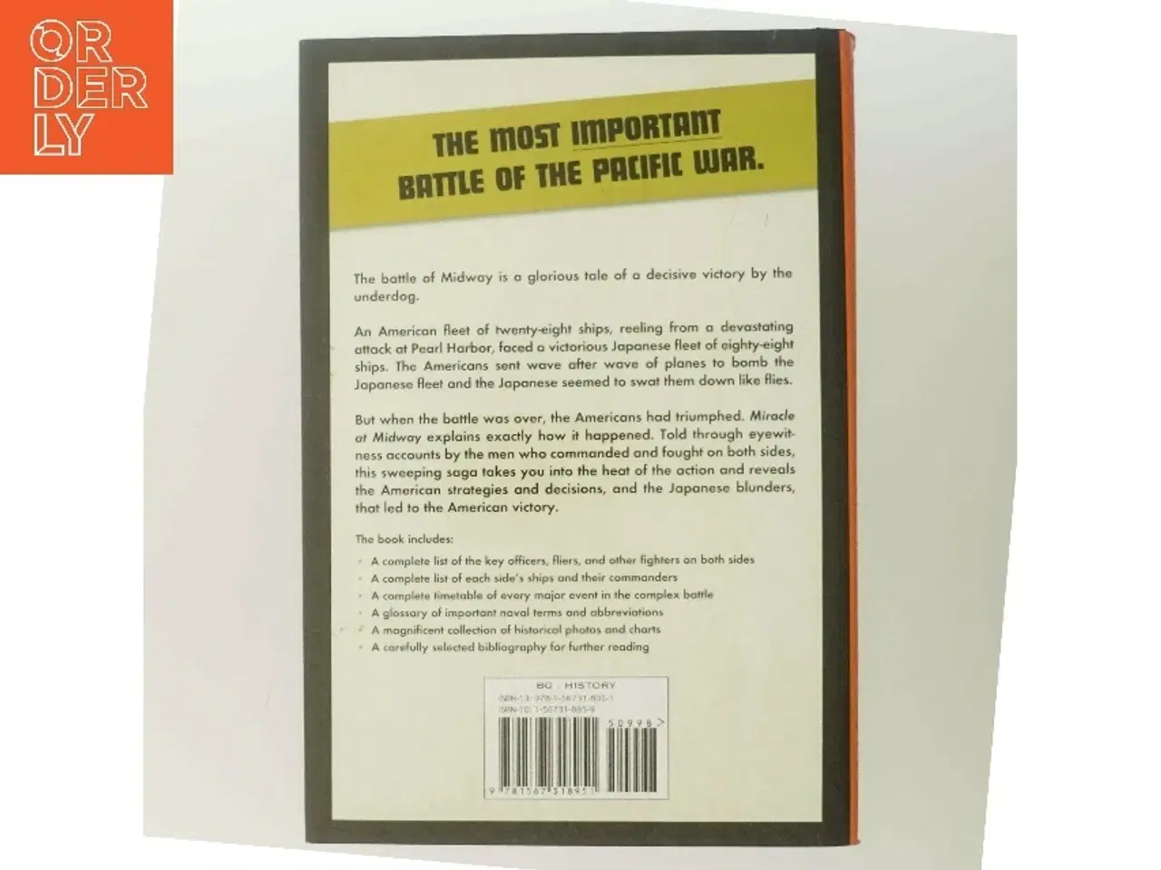 Billede 3 - Miracle at Midway af Gordon William Prange, Donald M. Goldstein, Katherine V. Dillon (Bog)