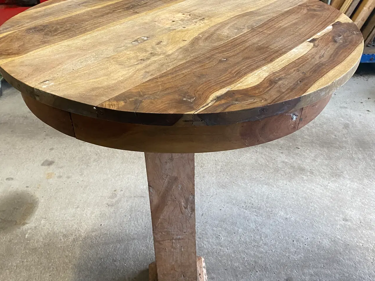 Billede 7 - Barsæt med hårdt træ  bord 
