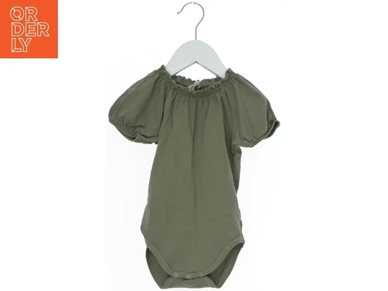 Billede 1 - Grøn body med pufærmer fra Müsli (str. 74)