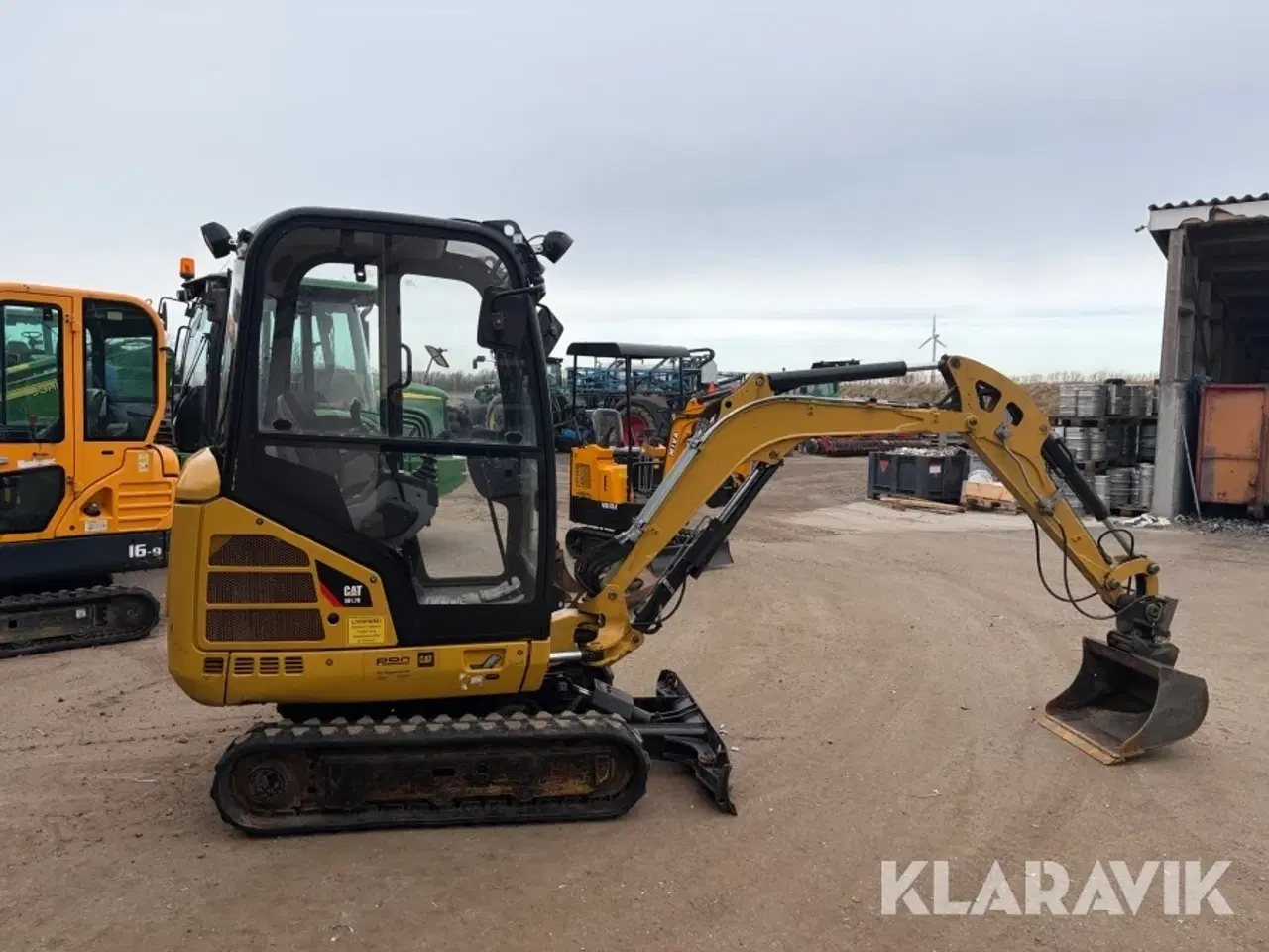 Billede 6 - Gravemaskine Caterpillar 301.7D med tiltman og skovlpakke