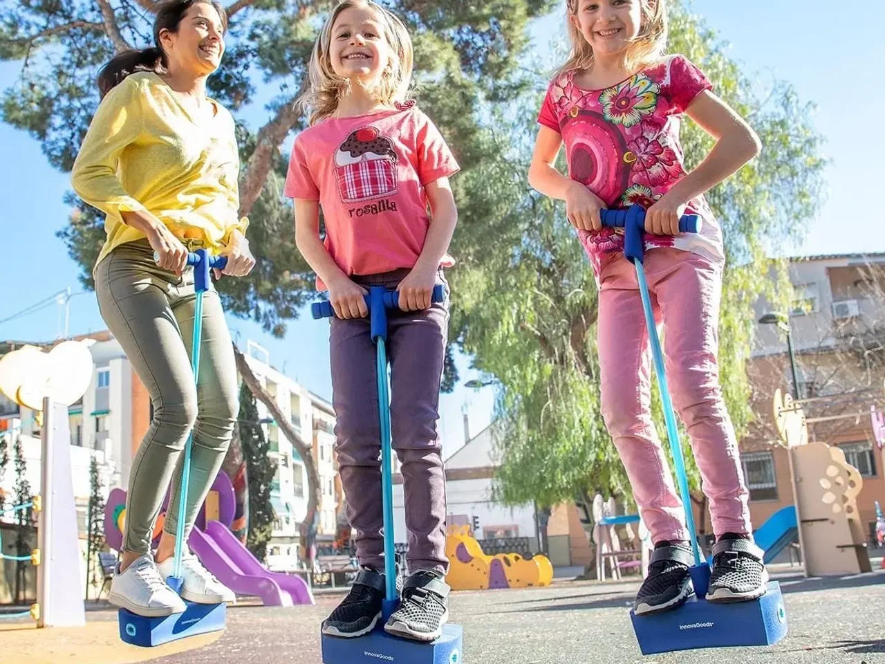 Billede 8 - Gummi Pogo Bouncer Funp - (Blå)